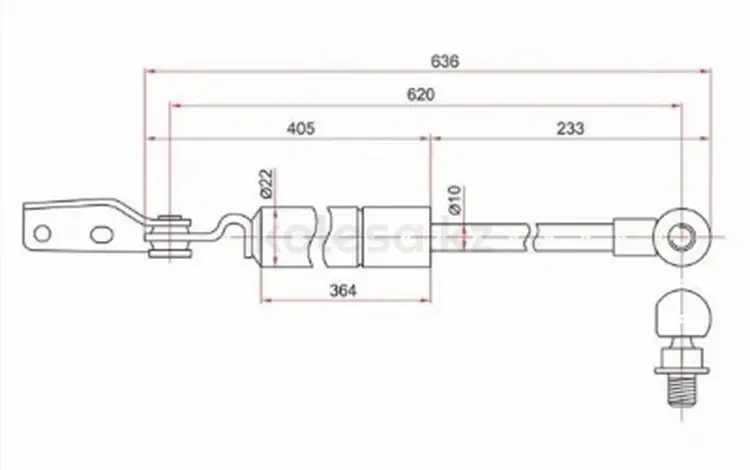 Амортизатор крышки багажника за 7 900 тг. в Павлодар