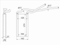 Радиатор отопителя салонаfor10 600 тг. в Шымкент