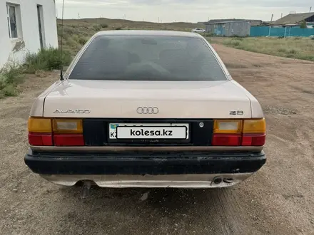 Audi 100 1989 года за 1 200 000 тг. в Шу – фото 7