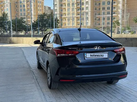 Hyundai Accent 2021 года за 8 250 000 тг. в Актау – фото 3
