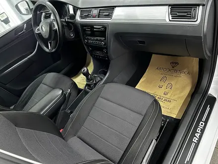Skoda Rapid 2014 года за 5 300 000 тг. в Алматы – фото 19