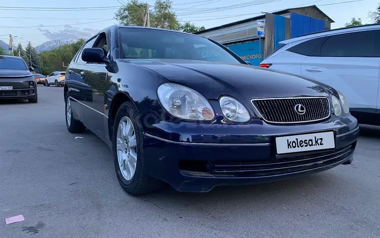 Lexus GS 300 1998 годаүшін3 500 000 тг. в Алматы