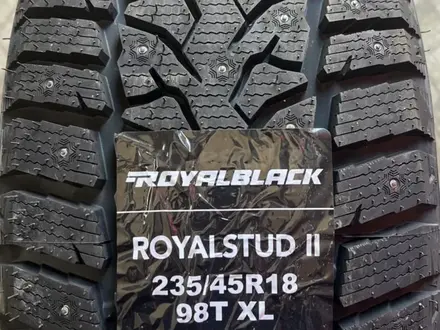 Зимние шипованные шины Royalblack 235 45 18, 98Т XL 2024 г. В. за 175 000 тг. в Караганда – фото 2