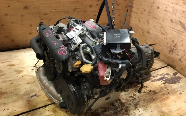 ДВИГАТЕЛЬ МОТОР АКПП КОРОБКА EJ203 FORESTER LEGACY ИЗ ЯПОНИИ за 350 000 тг. в Шымкент