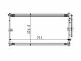 Радиатор кондиционера за 37 200 тг. в Алматы