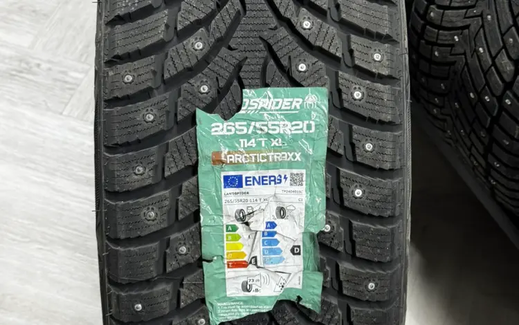 Шины Шипованные 265/55R20 LANDSPIDER ARCTICTRAXX в наличии Астана! за 76 000 тг. в Астана