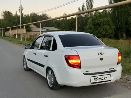 ВАЗ (Lada) Granta 2190 2013 года за 1 850 000 тг. в Шымкент – фото 2