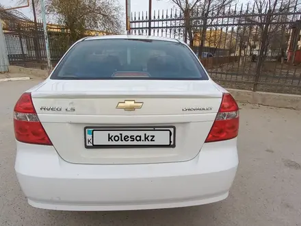 Chevrolet Aveo 2012 года за 3 150 000 тг. в Жанаозен – фото 5