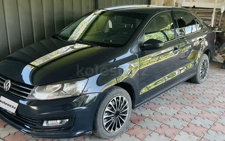 Volkswagen Polo 2018 года за 6 300 000 тг. в Алматы
