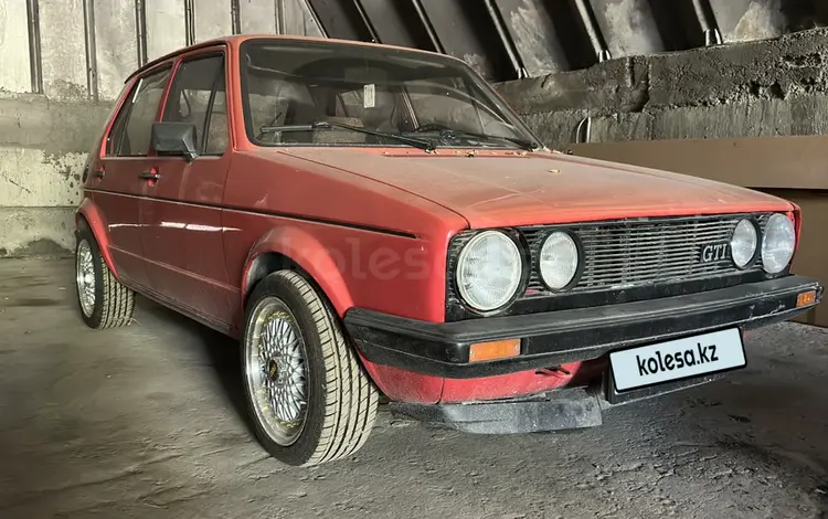 Volkswagen Golf 1983 годаүшін1 500 000 тг. в Алматы