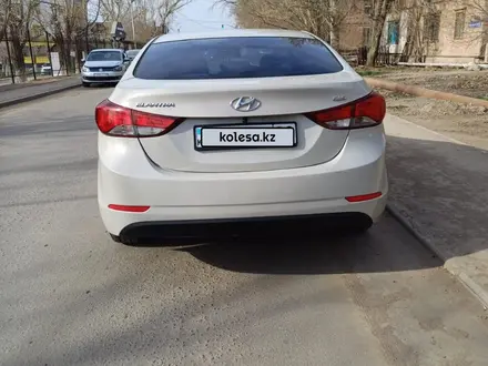 Hyundai Elantra 2015 года за 6 700 000 тг. в Жезказган – фото 2