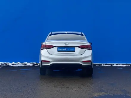Hyundai Accent 2018 года за 6 530 000 тг. в Алматы – фото 4