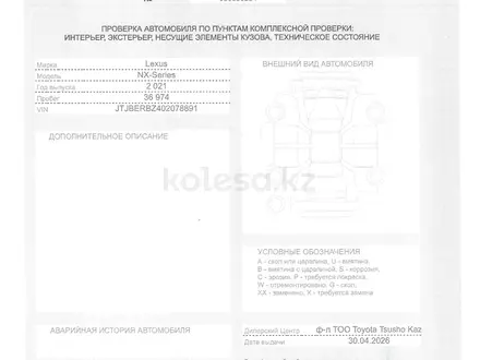 Lexus NX 200 2021 года за 17 400 000 тг. в Атырау – фото 20