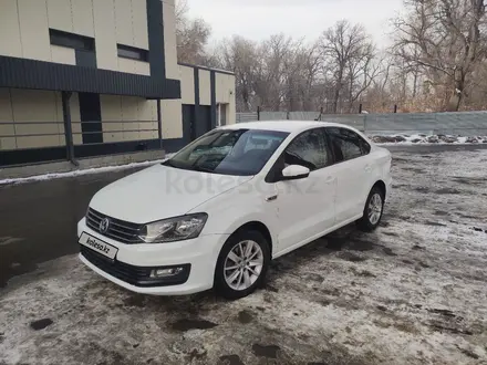 Volkswagen Polo 2019 года за 6 600 000 тг. в Алматы – фото 2