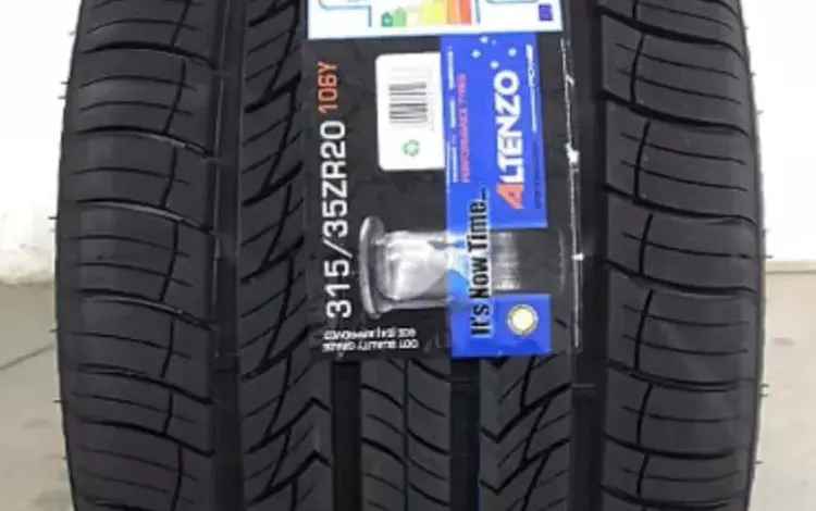 315/35R20 106Y XL — Altenzo Sports Navigator за 60 000 тг. в Алматы