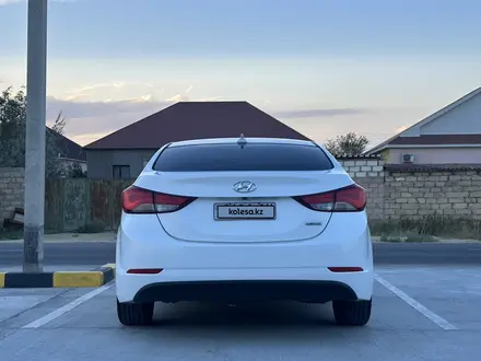 Hyundai Elantra 2014 года за 4 200 000 тг. в Актау – фото 4