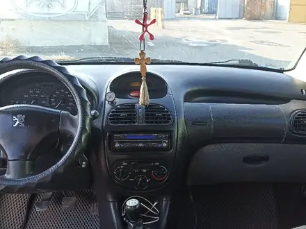 Peugeot 206 2008 года за 850 000 тг. в Талдыкорган – фото 9