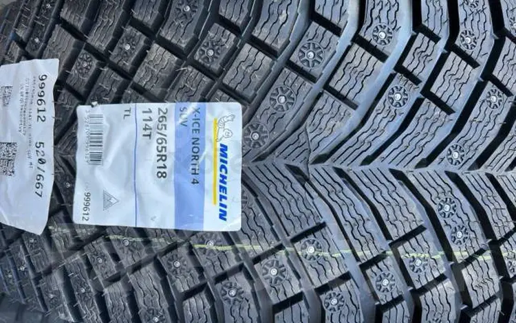 265-65r18 Michelin X-Ice North 4 (шип)үшін151 000 тг. в Алматы