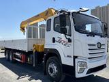 FAW  Манипулятор FAW JK6 CA5250, 6х4 КМУ 12т, 2026 2026 годаүшін44 000 000 тг. в Астана