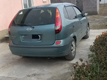 Nissan Almera Tino 2002 года за 2 300 000 тг. в Талдыкорган – фото 6