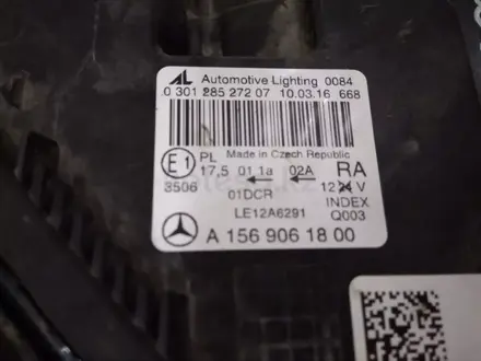 Фара Mercedes-Benz GLA x156 передняя правая за 111 111 тг. в Костанай – фото 4