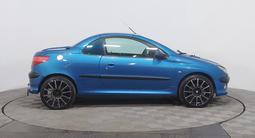 Peugeot 206 2001 года за 1 640 000 тг. в Астана – фото 4