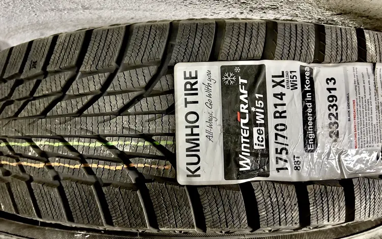 1 шина Kumho (Корея) 175/70/14 за 15 990 тг. в Астана