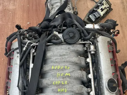 Двигатель и АКПП на Audi A8D3 BFM 4.2 объёмом за 700 000 тг. в Алматы – фото 2