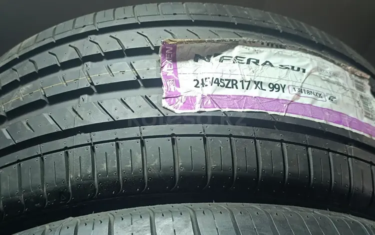 245/45/17 Nexen N Fera SU1 Korea за 40 000 тг. в Алматы