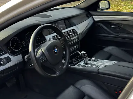 BMW 528 2013 года за 11 500 000 тг. в Тараз – фото 6