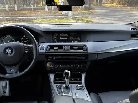 BMW 528 2013 года за 11 500 000 тг. в Тараз – фото 7