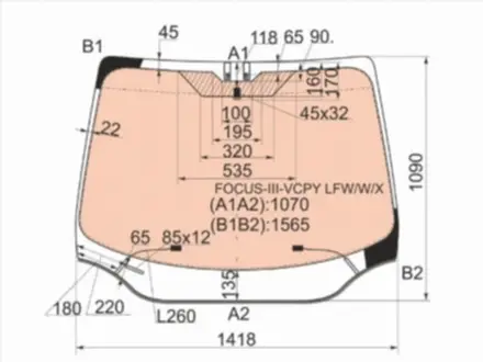 Стекло лобовое с полным обогревом за 70 800 тг. в Астана