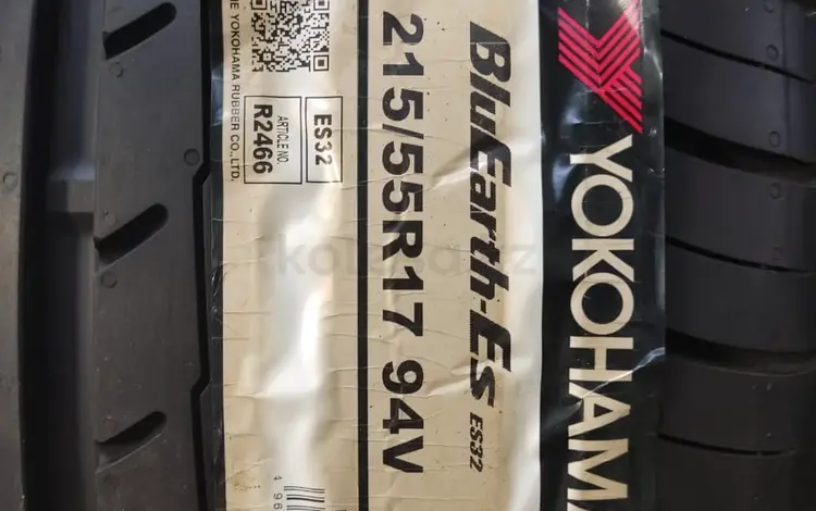 Yokohama 215/55R17 ES32 94Vfor50 000 тг. в Шымкент