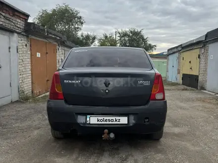 Renault Logan 2006 года за 1 350 000 тг. в Костанай – фото 5