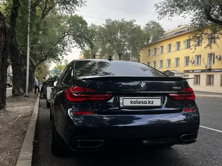 BMW 740 2016 года за 21 000 000 тг. в Алматы – фото 2