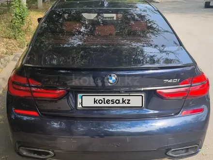 BMW 740 2016 года за 21 000 000 тг. в Алматы – фото 5