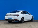 Hyundai Elantra 2021 года за 10 690 000 тг. в Алматы – фото 3