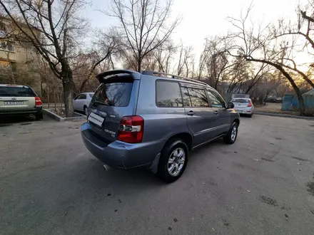 Toyota Highlander 2004 года за 7 600 000 тг. в Алматы – фото 5