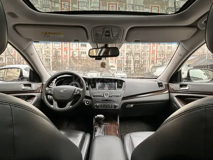 Kia K7 2015 года за 9 200 000 тг. в Алматы – фото 14