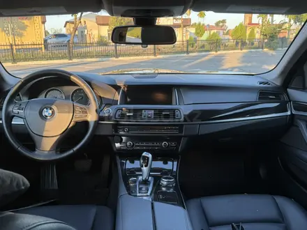 BMW 528 2014 года за 11 000 000 тг. в Тараз – фото 7