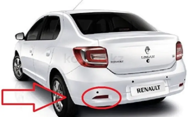 Катафоты заднего бампера RENAULT Logan за 2 500 тг. в Актобе