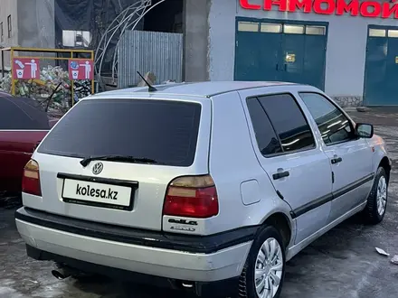 Volkswagen Golf 1994 года за 1 000 000 тг. в Тараз – фото 2