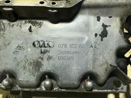 Поддон в сборе Audi 30кл 2.4 2.8 2.7 турбо Ауди A4 A6 Allroad картер за 50 000 тг. в Караганда – фото 6