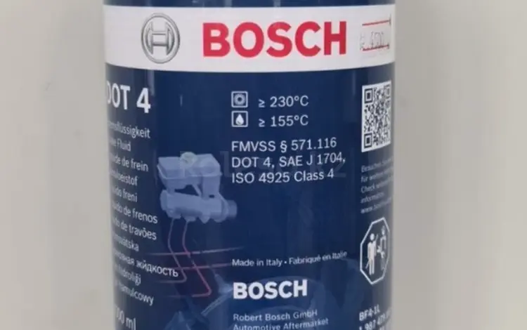 Тормозная жидкость Bosch DOT4 1л за 5 900 тг. в Астана