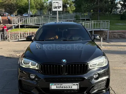 BMW X6 2015 года за 23 000 000 тг. в Алматы – фото 4