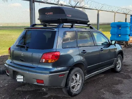 Mitsubishi Outlander 2003 года за 2 500 000 тг. в Караганда – фото 2