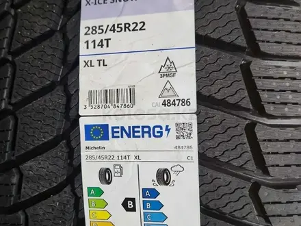 Michelin X-Ice Snow SUV 285/45 R22 114T ДОСТАВКА 24 ЧАСАүшін480 000 тг. в Астана – фото 3