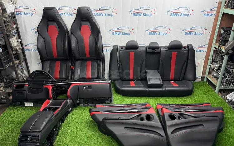 Салон от BMW X5 M F85 сидения ковши с ломающейся спинкой х5 f15 за 2 500 000 тг. в Шымкент
