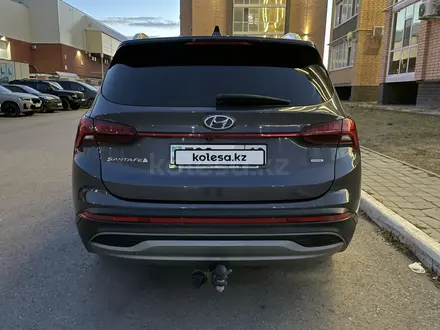 Hyundai Santa Fe 2021 года за 14 100 000 тг. в Костанай – фото 3