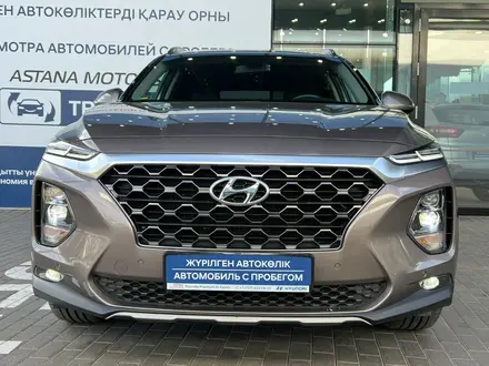 Hyundai Santa Fe 2019 года за 18 500 000 тг. в Алматы – фото 2